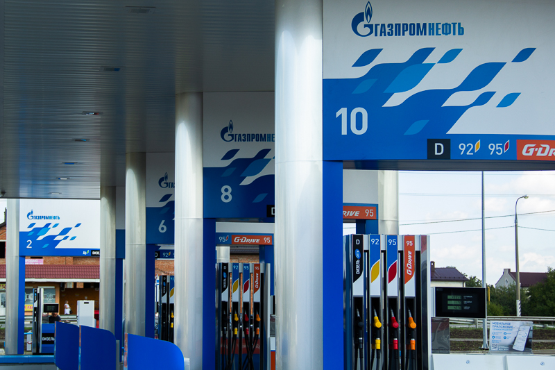 АЗС "Газпромнефть" в Краснодаре (ул. Евдокии Сокол, 10)